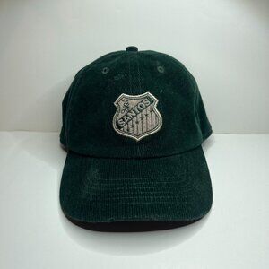 Santos‎ Laguna Football Soccer Fan Ink Corduroy Hat Green Adjustable